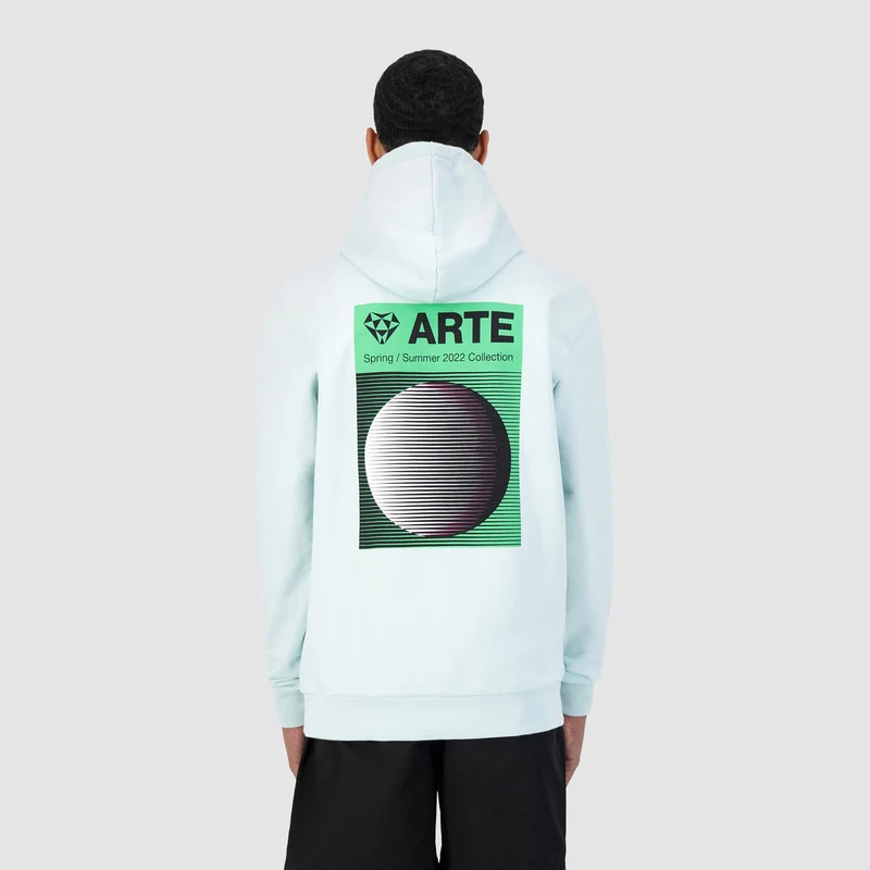 Hulton Back Ciclo Hoodie - Skylight