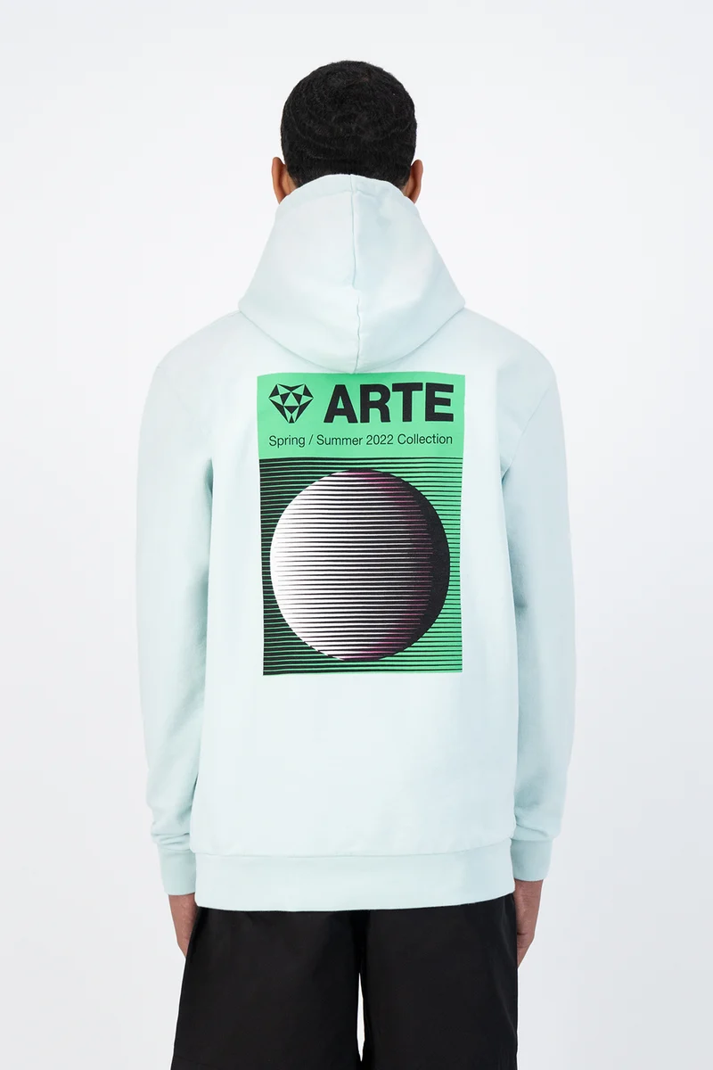 Hulton Back Ciclo Hoodie - Skylight