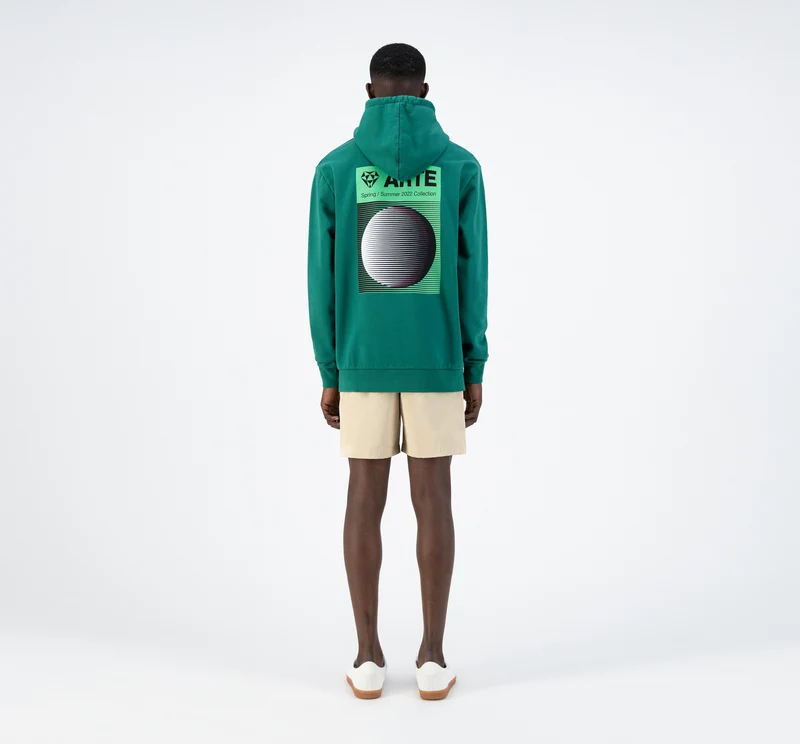 Hulton Back Ciclo Hoodie - Vert