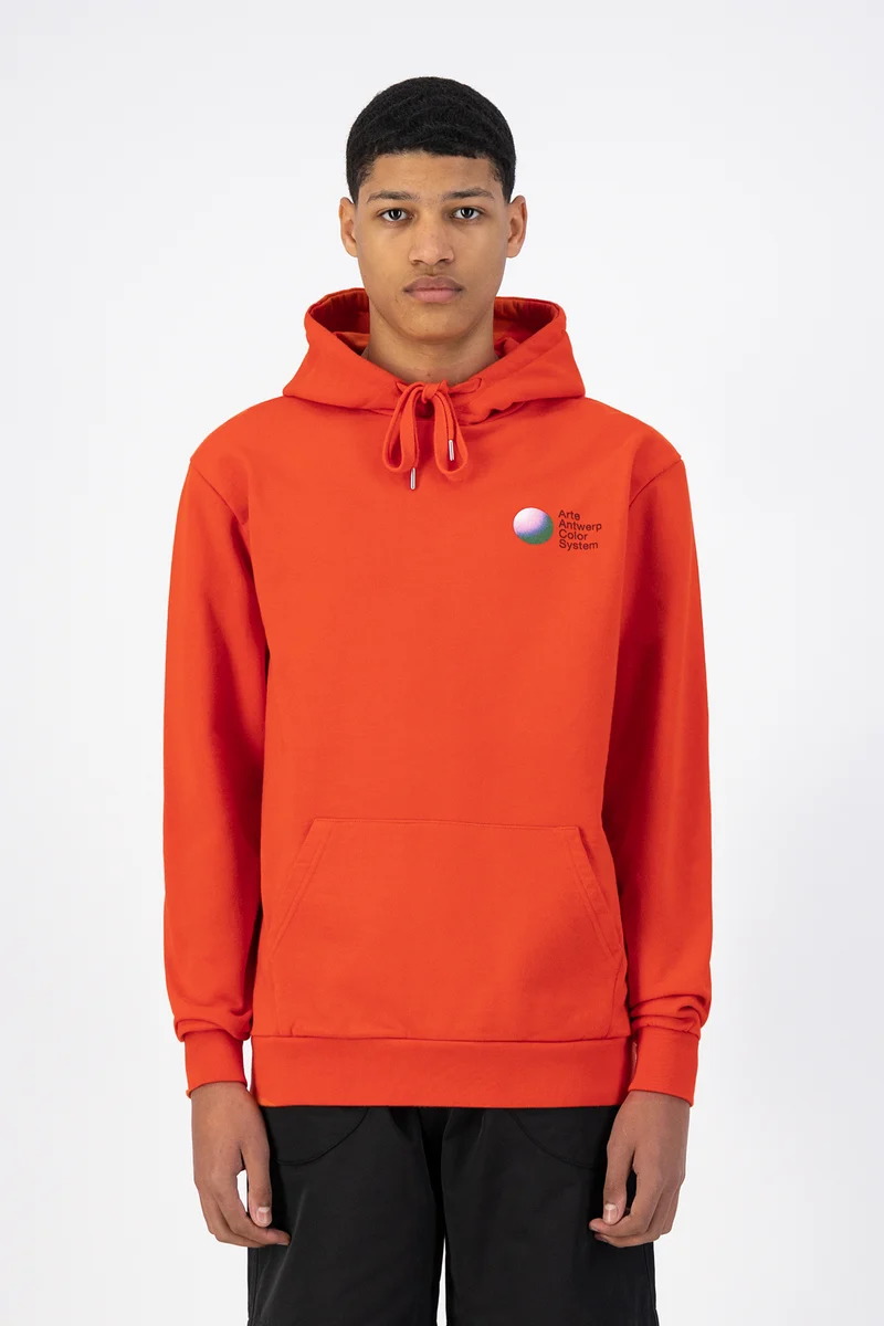 Hulton Cor Hoodie - Rouge