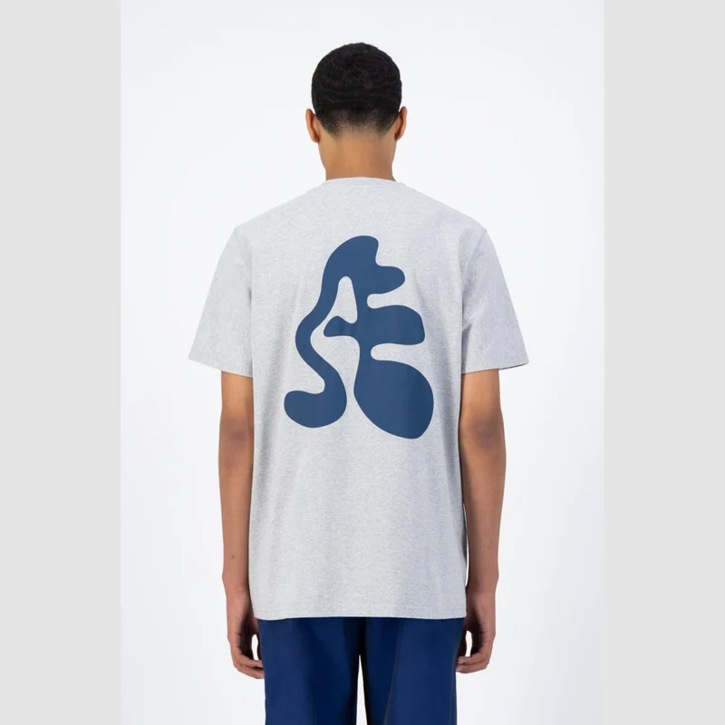 T-shirt Tzara A Back - Gris