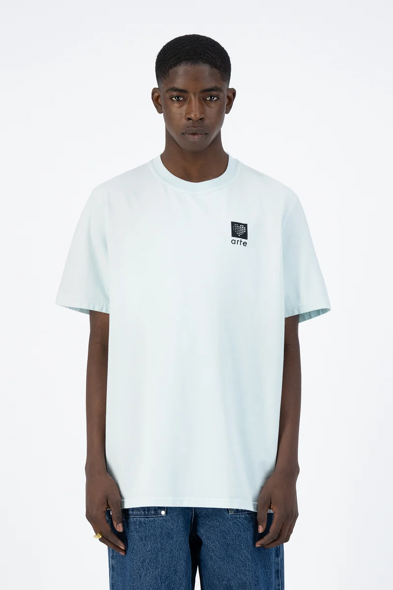Tzara Embroi T-shirt - Skylight