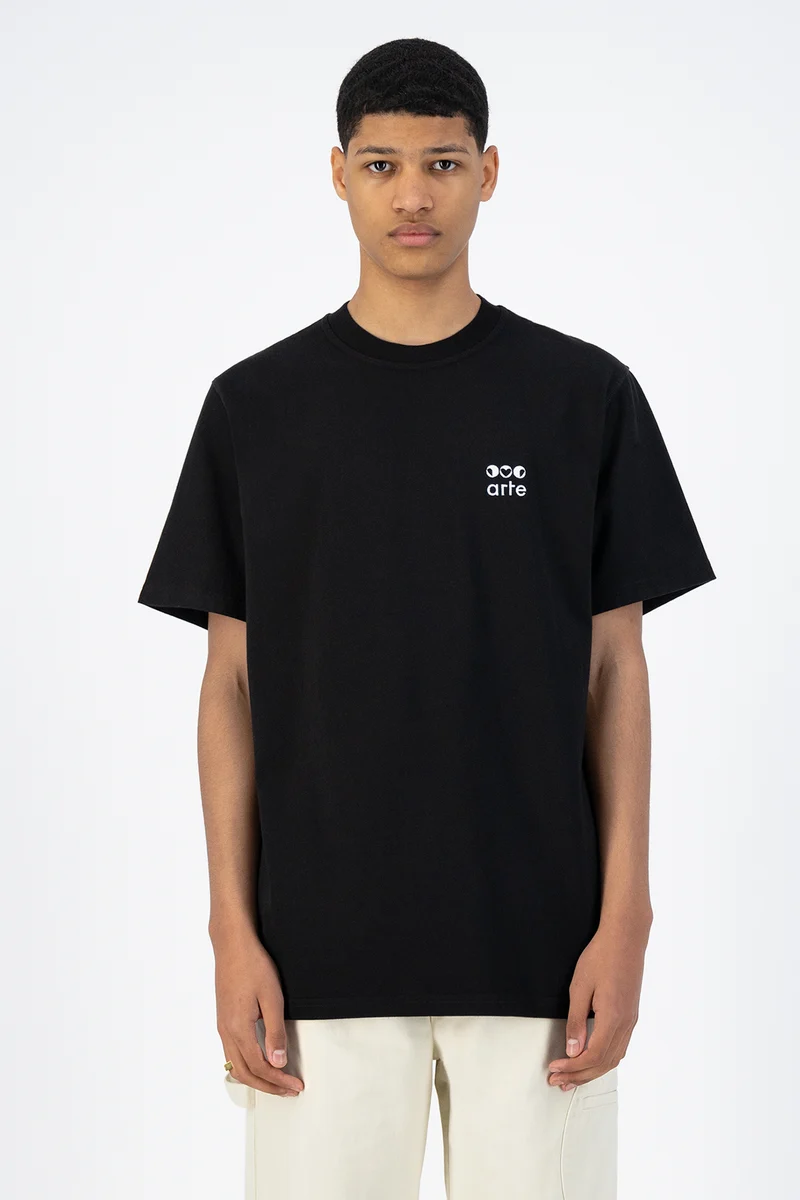 T-shirt triple Tzara - Noir