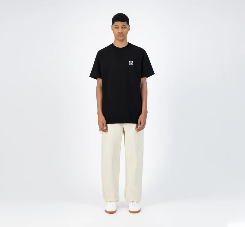 T-shirt triple Tzara - Noir
