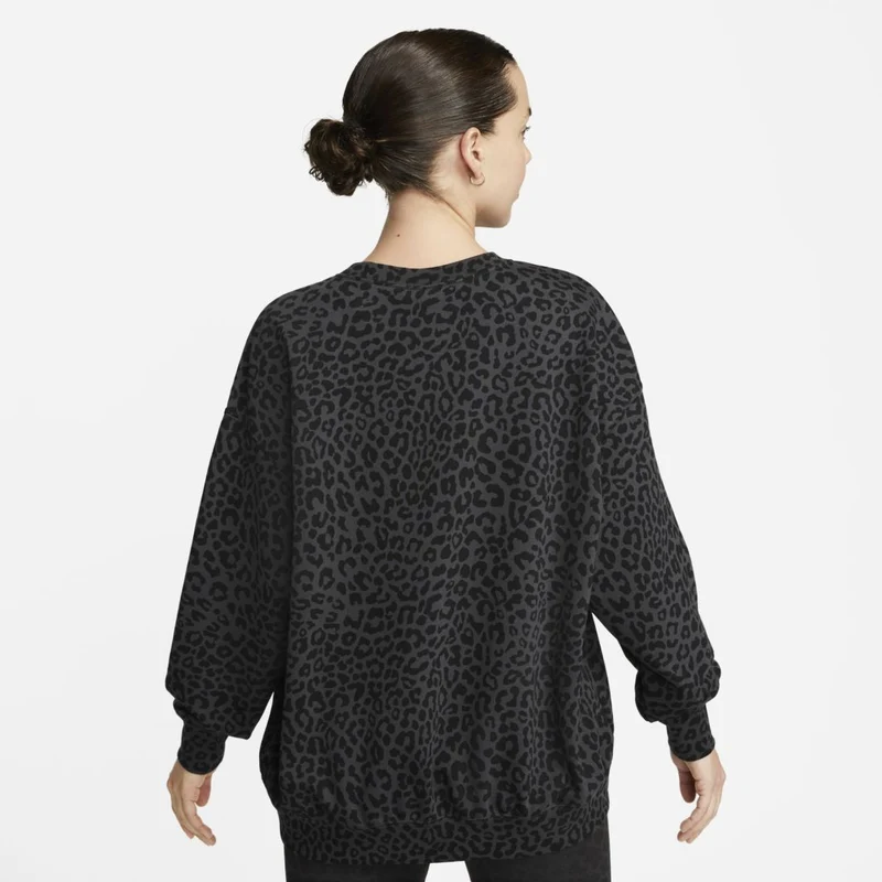 Ras-du-Cou Nike Femme Dri-FIT Get Fit Imprimé Léopard Partout