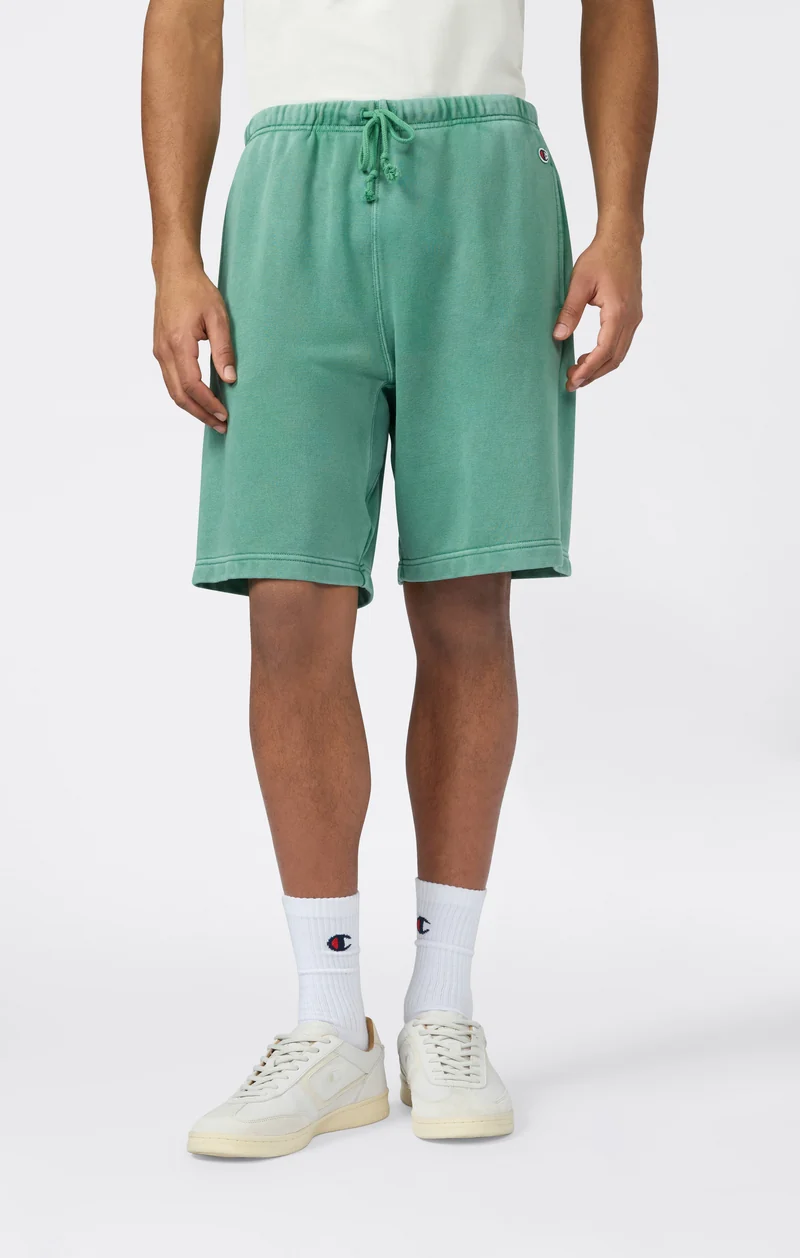 Men’s 9" Washed Effect Bermuda Shorts Icons