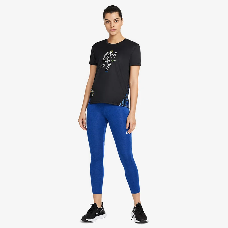 T-Shirt Nike Femme Miler Hackney