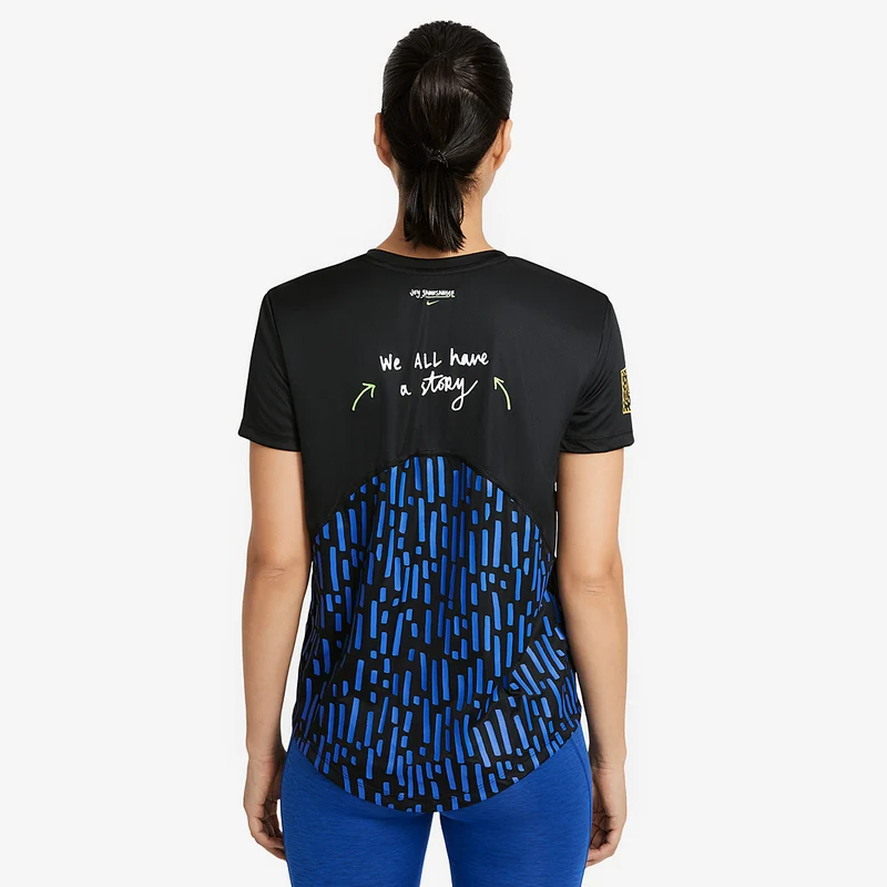 T-Shirt Nike Femme Miler Hackney