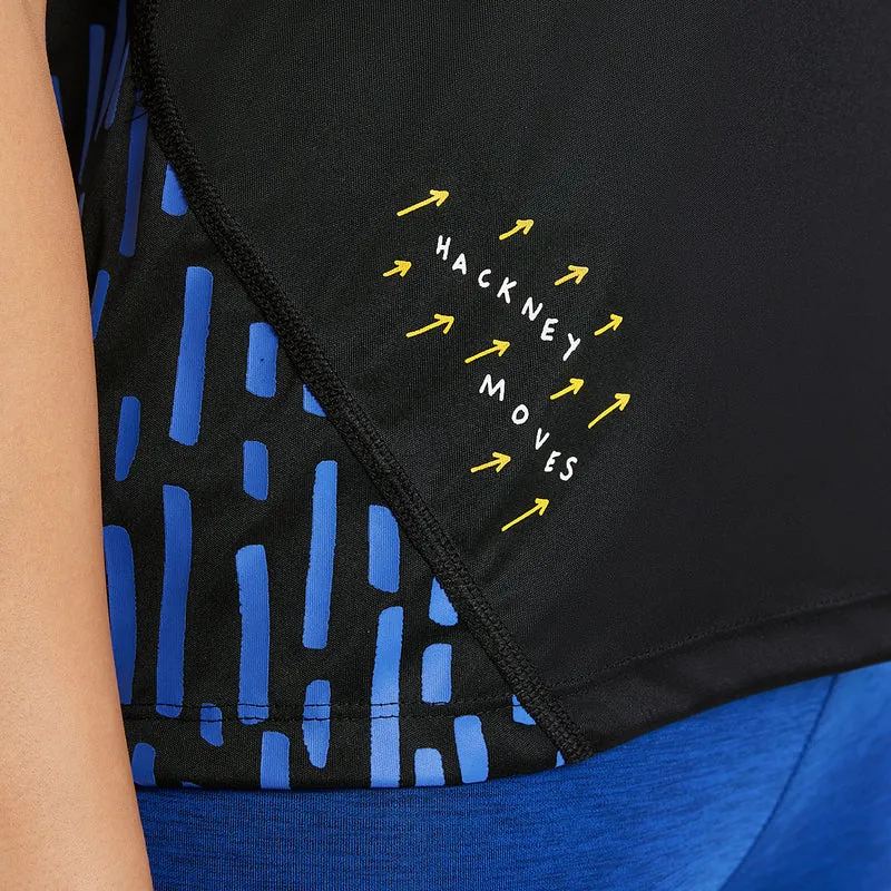 T-Shirt Nike Femme Miler Hackney