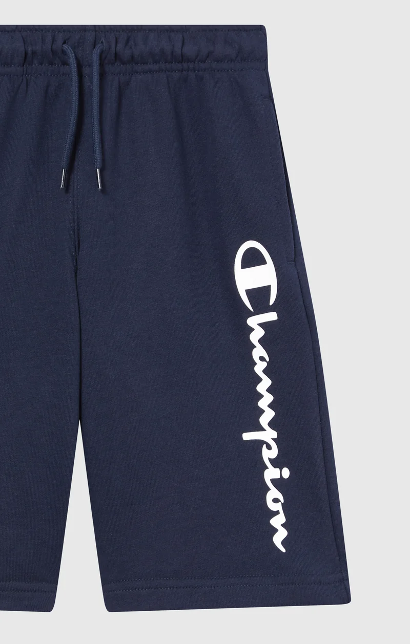 Boys’ Shorts with Maxi Printed Logo