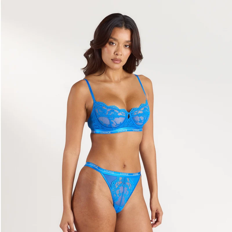Blossom Balcony Soutien-Gorge - Bleu cobalt