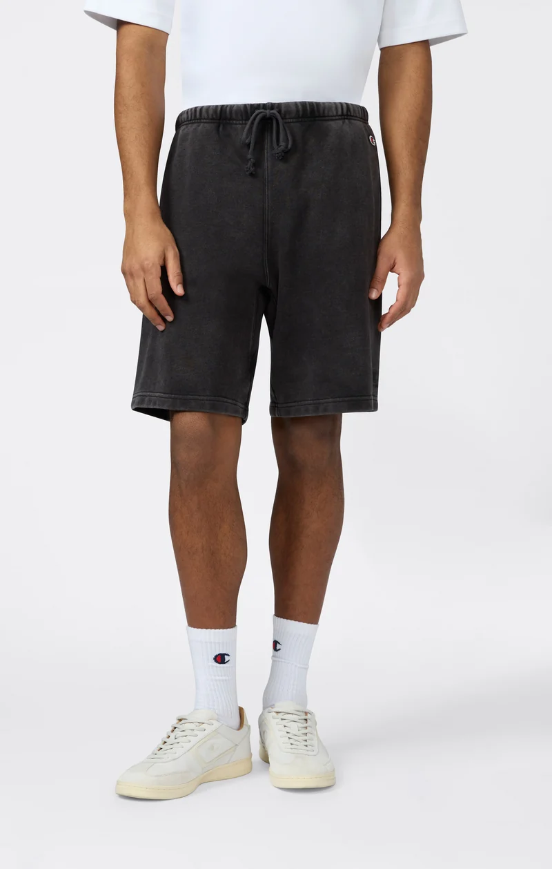 Men’s 9" Washed Effect Bermuda Shorts Icons