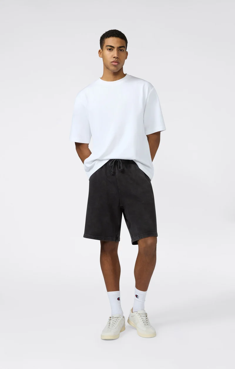 Men’s 9" Washed Effect Bermuda Shorts Icons