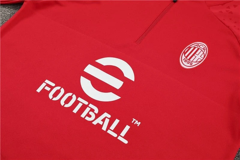 Ensemble AC Milan Rouge 2023 2024