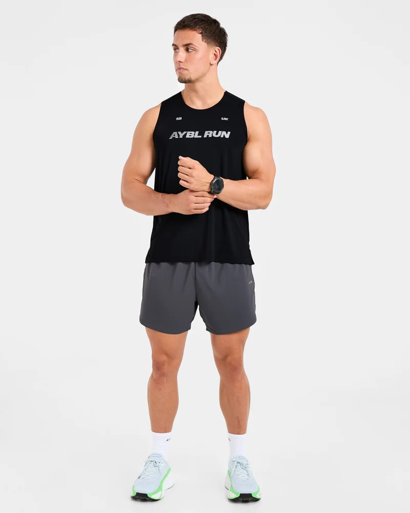 Run Speed Shorts - Hurricane Gris