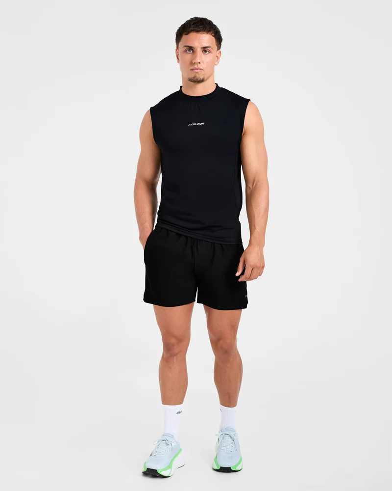 Run 5" Shorts - Noir