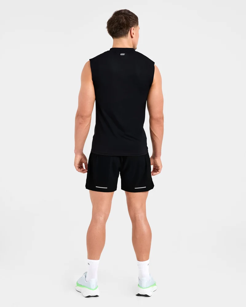 Run 5" Shorts - Noir