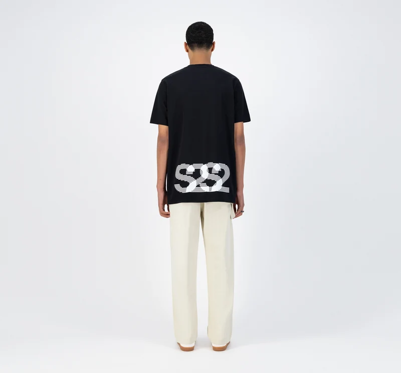 T-shirt SS22 Tzara Back - Noir