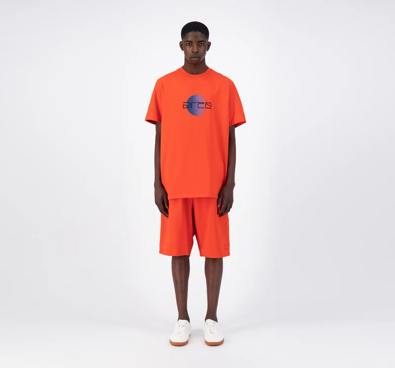 T-shirt avec logo Tzara Cor - Rouge