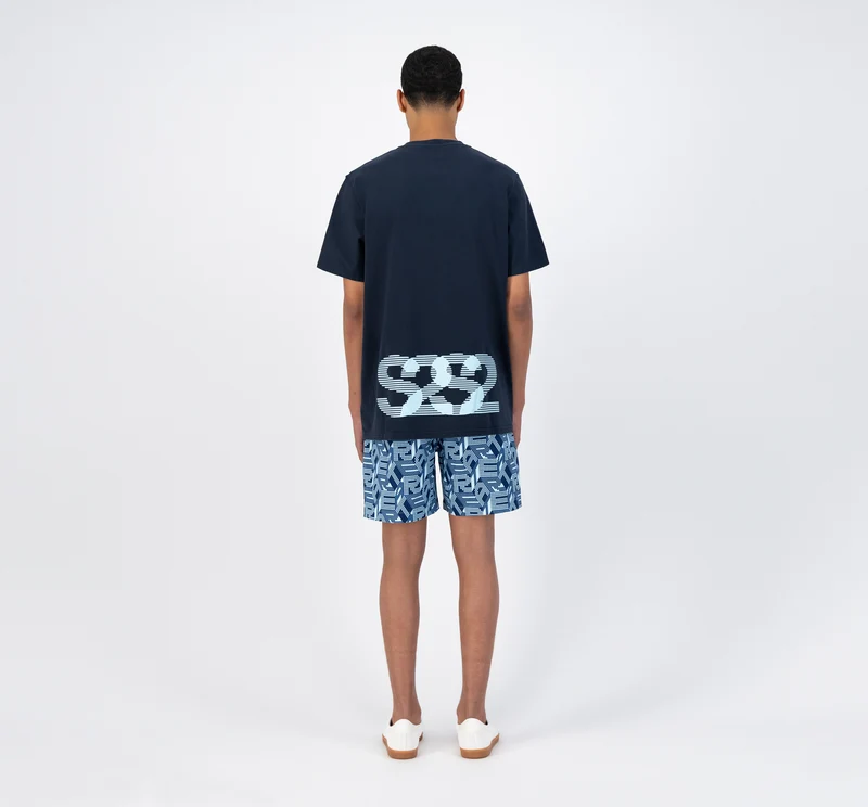 T-shirt SS22 Tzara Back - Marine