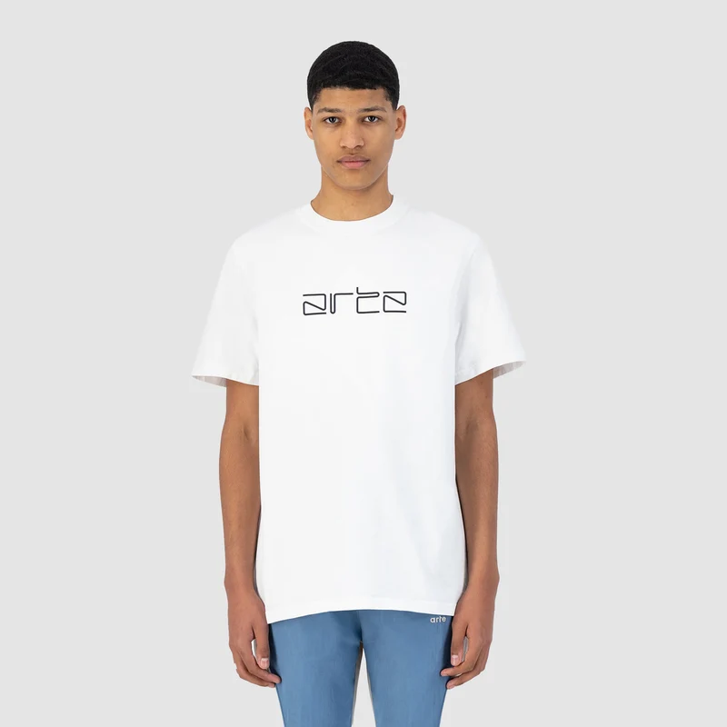 T-shirt avec logo de la ligne Tzara - Blanc