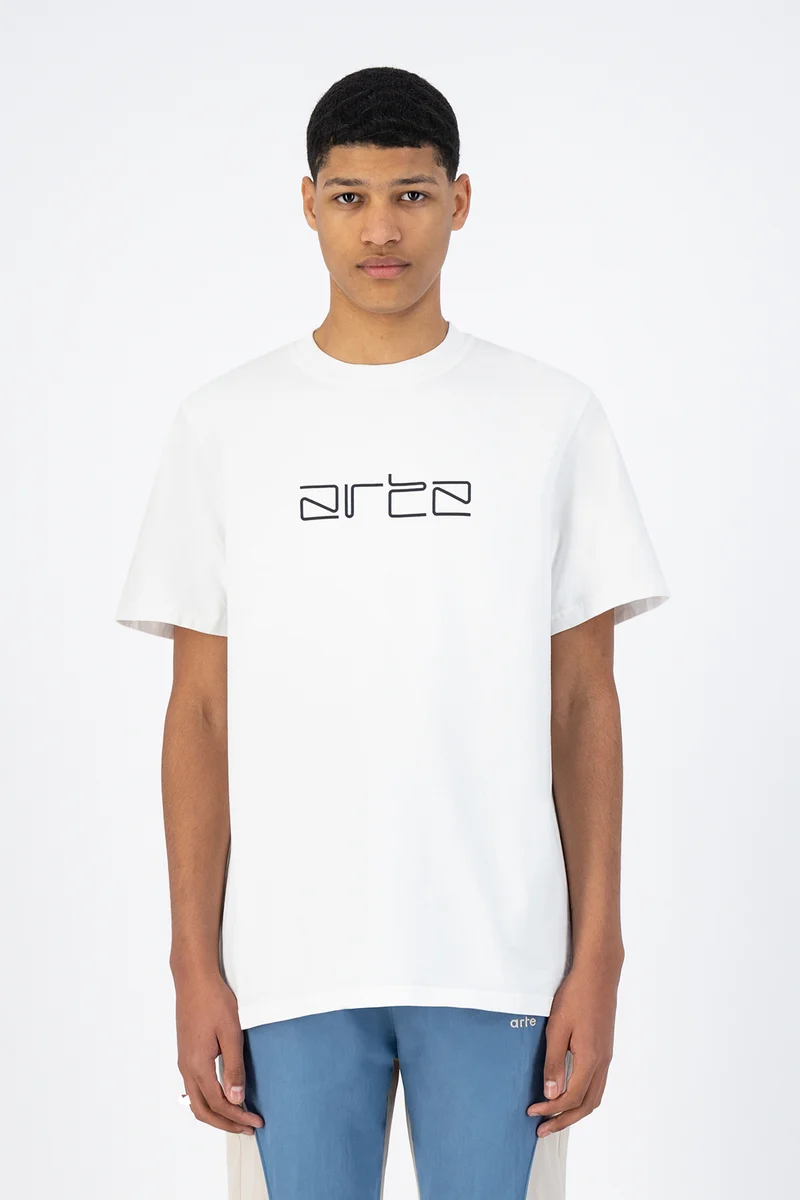 T-shirt avec logo de la ligne Tzara - Blanc