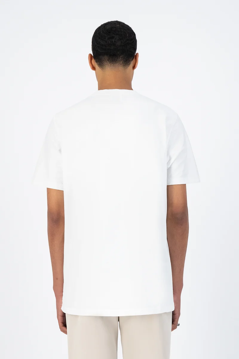 T-shirt avec logo de la ligne Tzara - Blanc