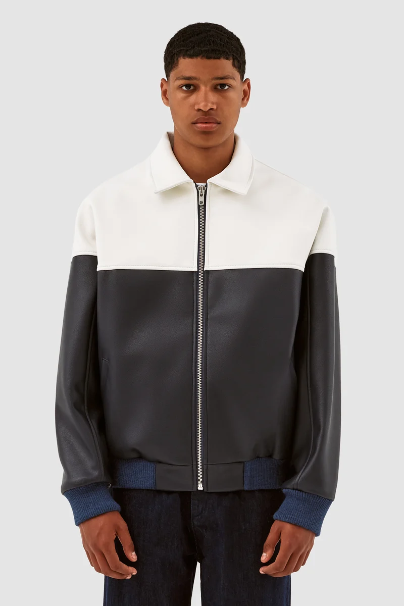 Veste Jonah Colorblock - Blanc/Marine