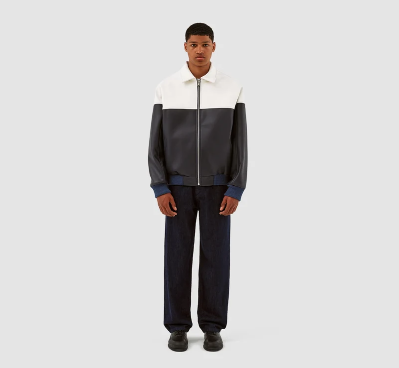 Veste Jonah Colorblock - Blanc/Marine