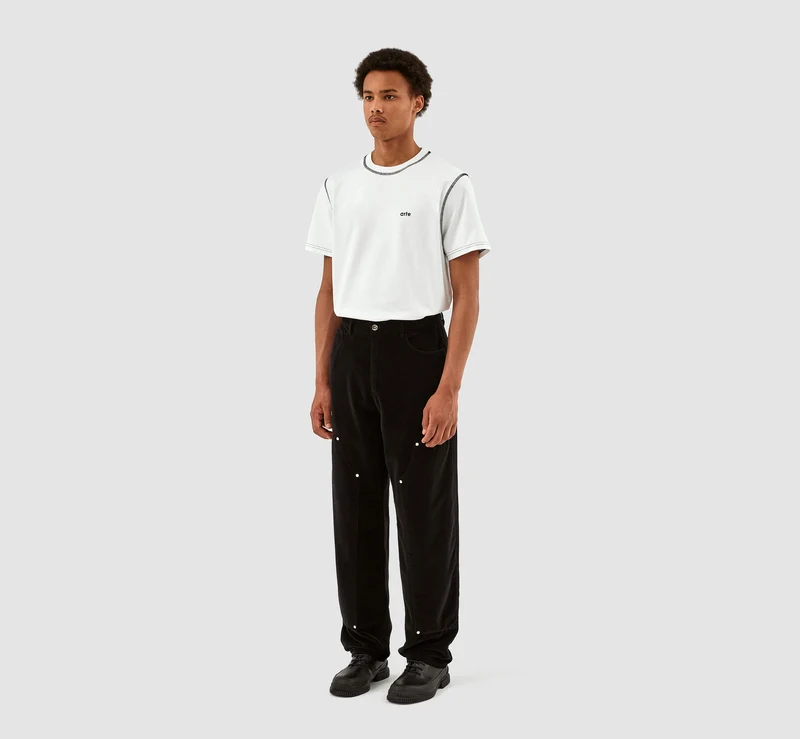 Pantalon en velours Porter - Noir