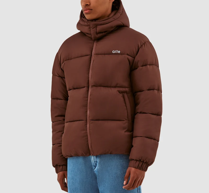 Joey Puffer Jacket - Marron