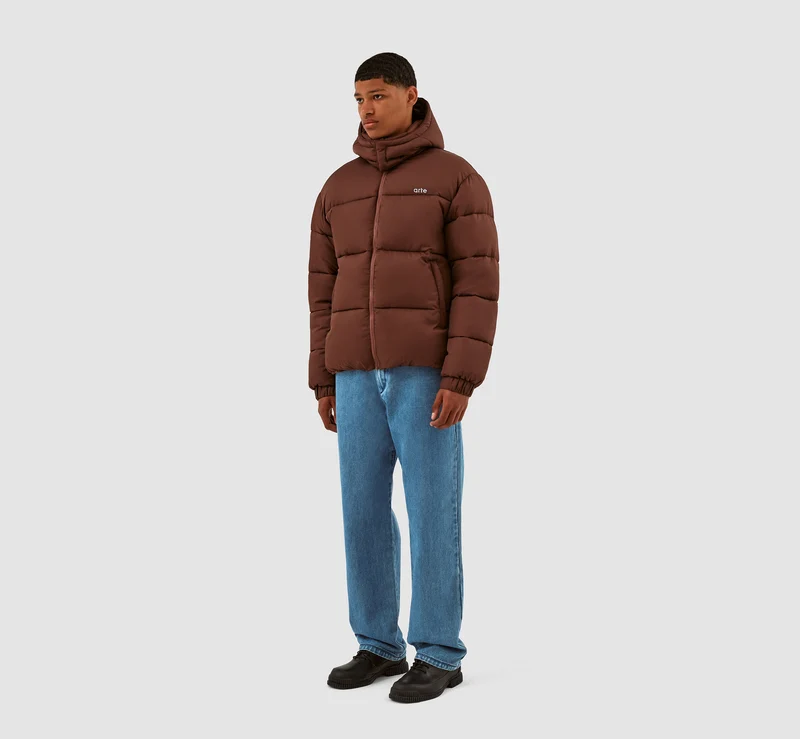 Joey Puffer Jacket - Marron