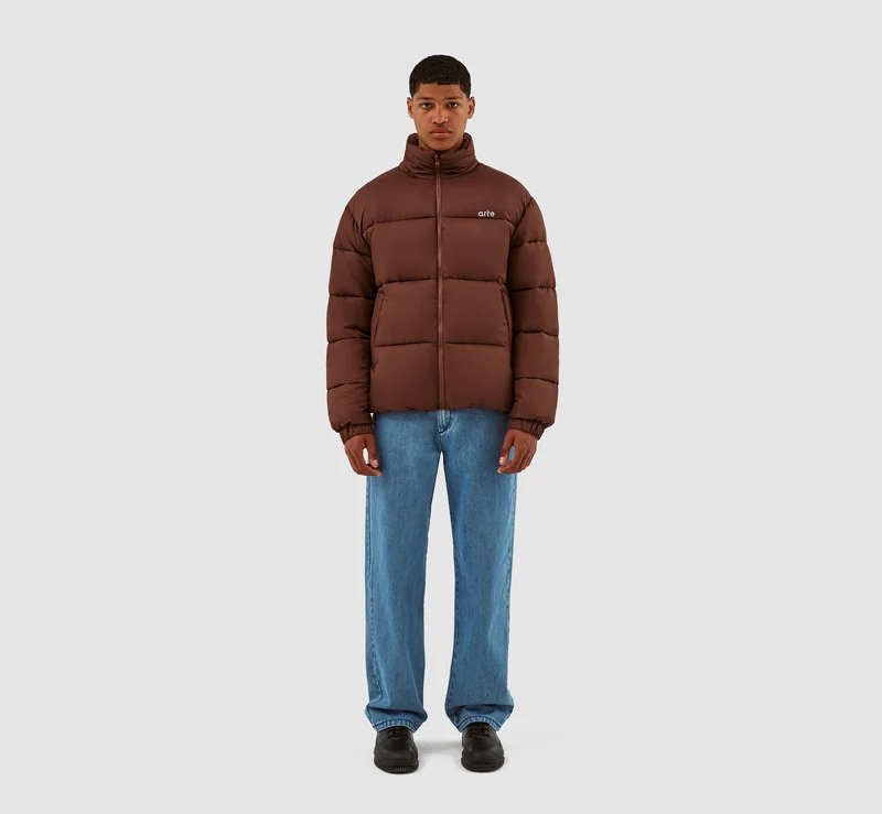 Joey Puffer Jacket - Marron