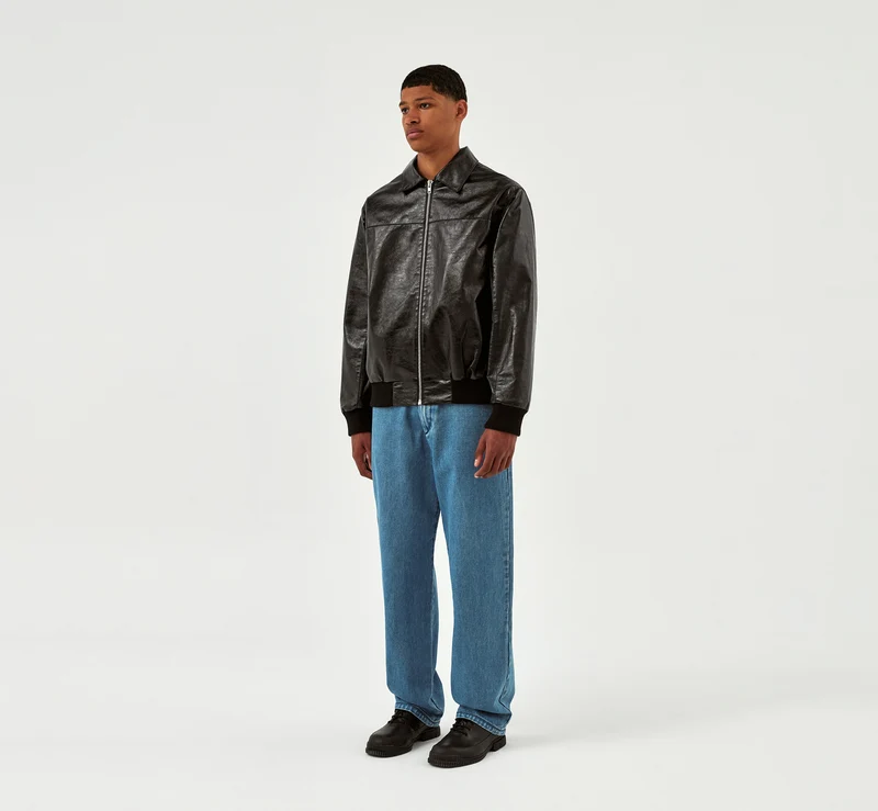 Veste brevetée Jonah - Noir