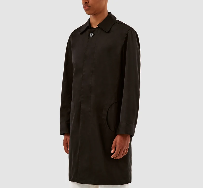 Manteau en nylon Joe - Noir