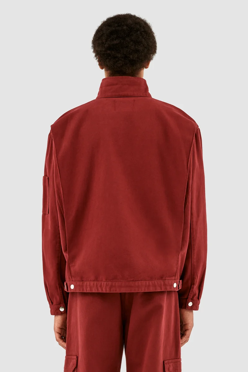 Veste à poches Johnson - Bordeaux
