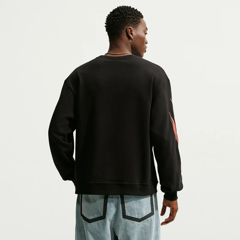 Nike Sportswear Graphic Fleece Crew Sweatshirt