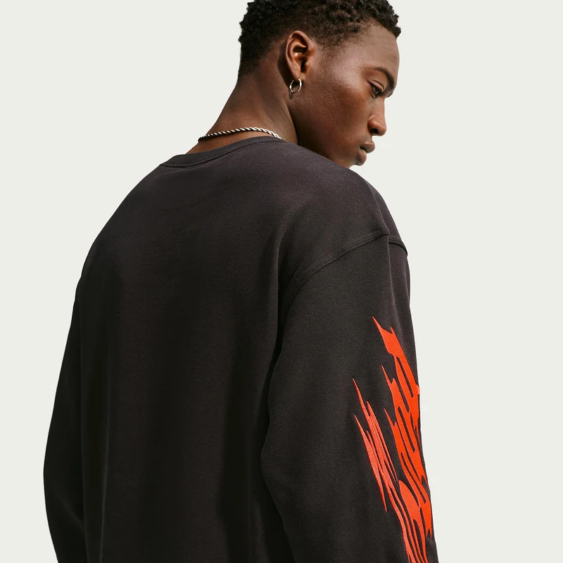 Nike Sportswear Graphic Fleece Crew Sweatshirt