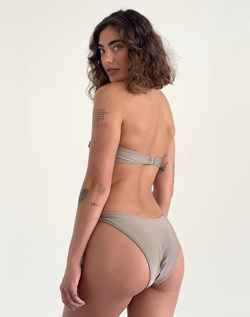 Bas de bikini Farida, Latte