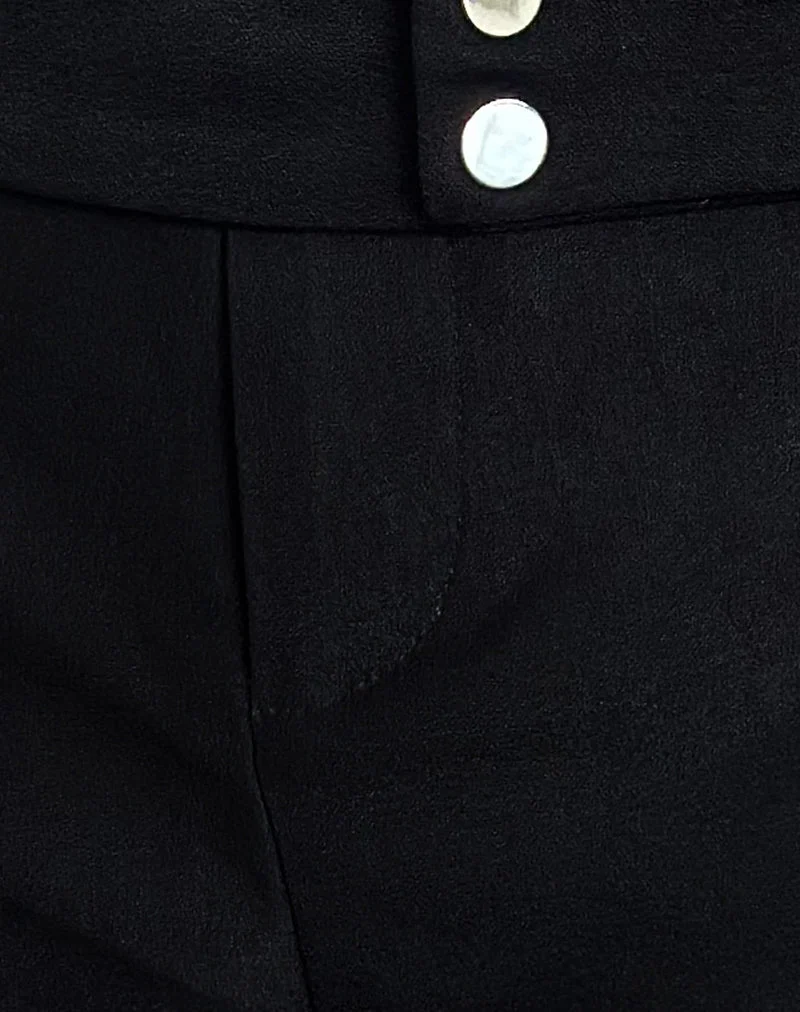 Jarli Hot Pants in Stretch Tailoring Noir