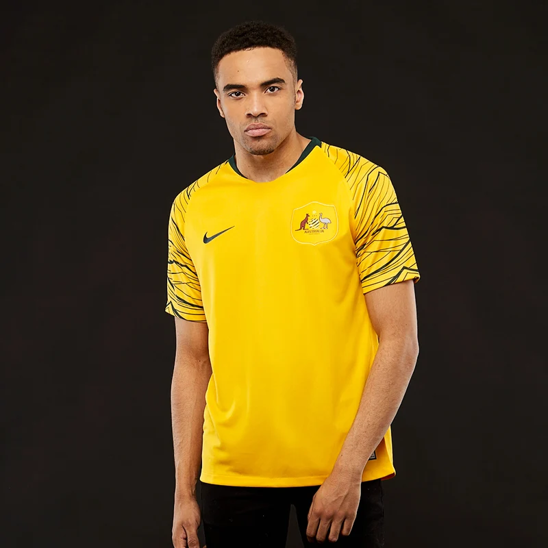 Maillot de football 2018 Australia Stadium Home pour Homme