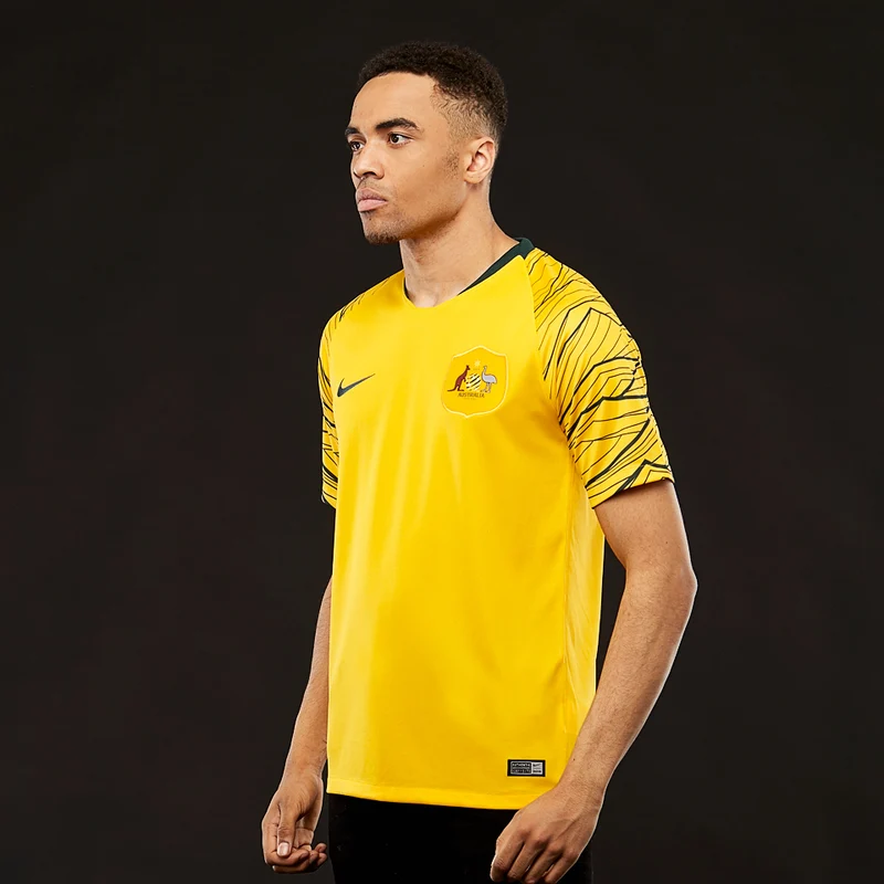 Maillot de football 2018 Australia Stadium Home pour Homme