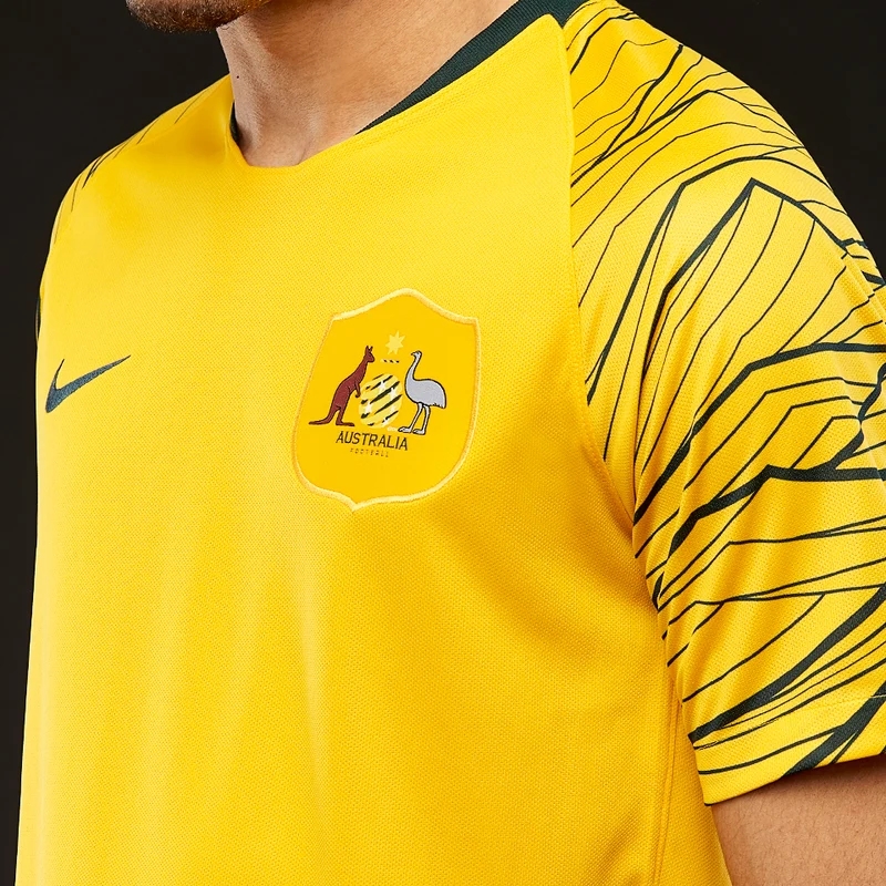 Maillot de football 2018 Australia Stadium Home pour Homme