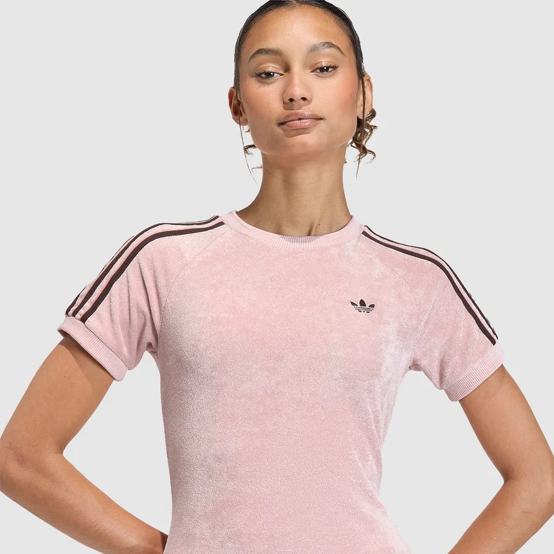 adidas Originals Womens Terry Towel Cali T-Shirt