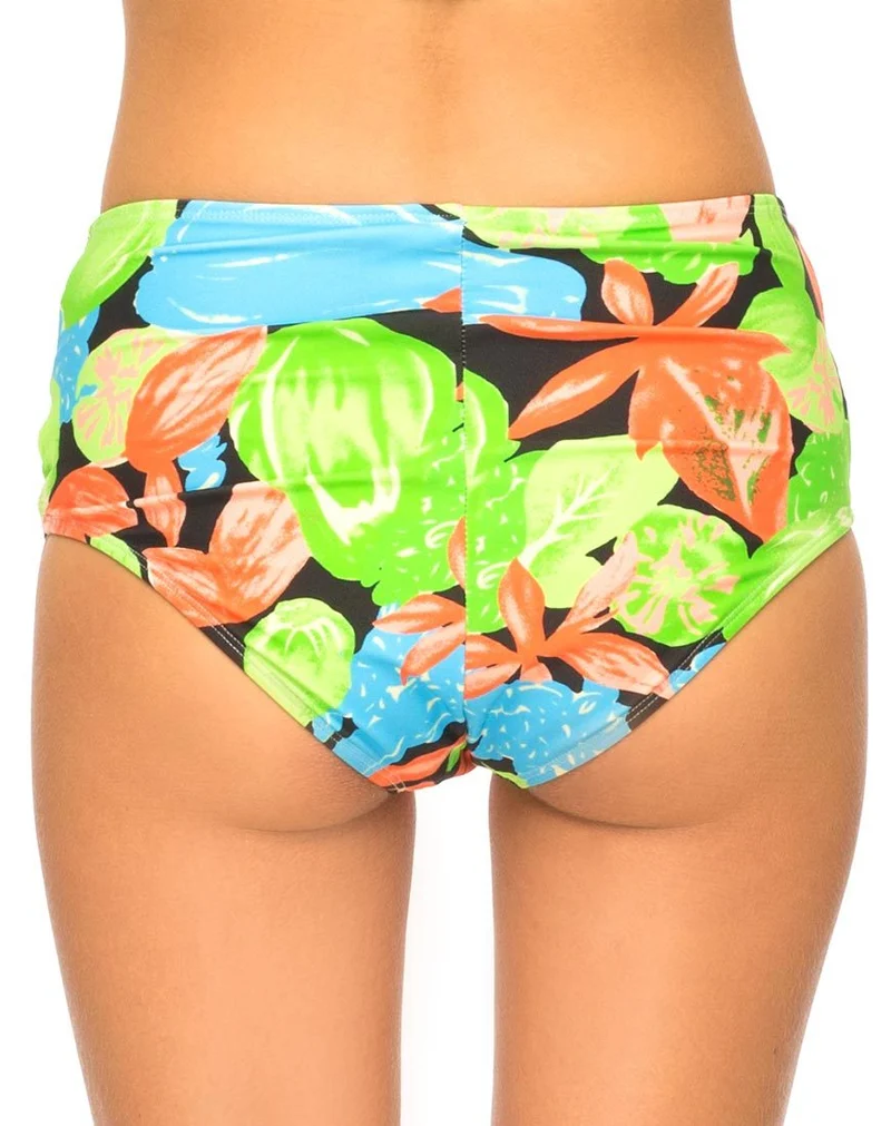 Bas de bikini découpé en cristal, Tropicana