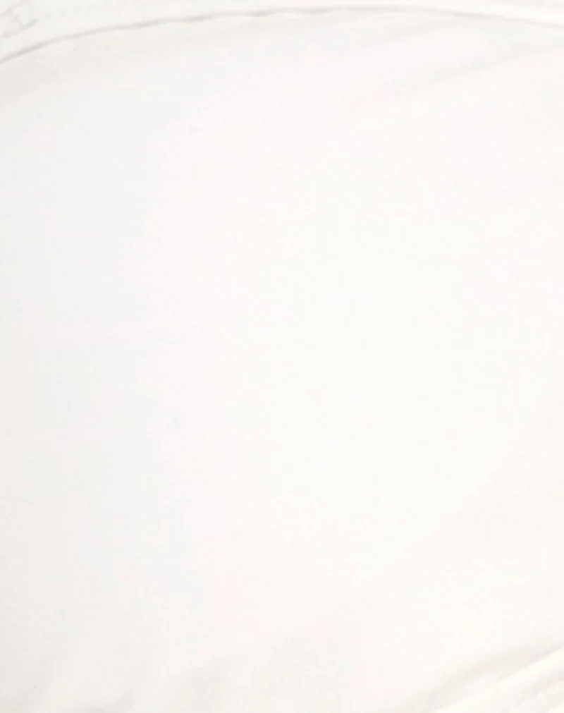 Top de bikini Pavlona, blanc