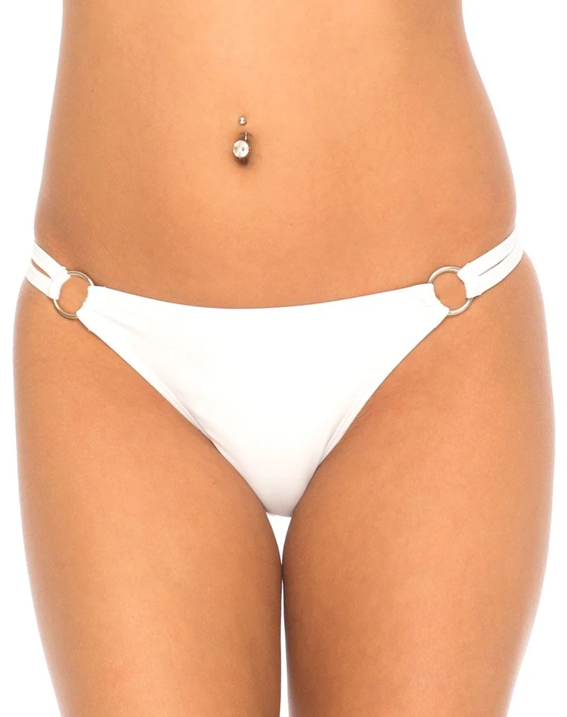 Bas de bikini Pavlona, blanc