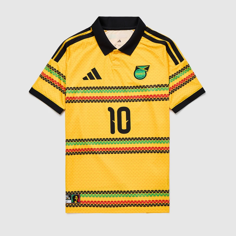 Maillot Domicile adidas Jamaïque 2026 x Marley 10