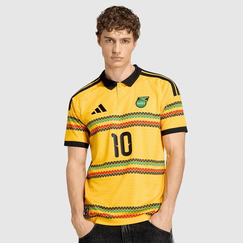 Maillot Domicile adidas Jamaïque 2026 x Marley 10