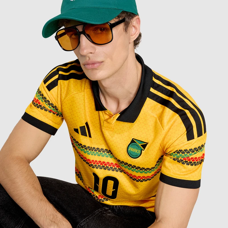 Maillot Domicile adidas Jamaïque 2026 x Marley 10